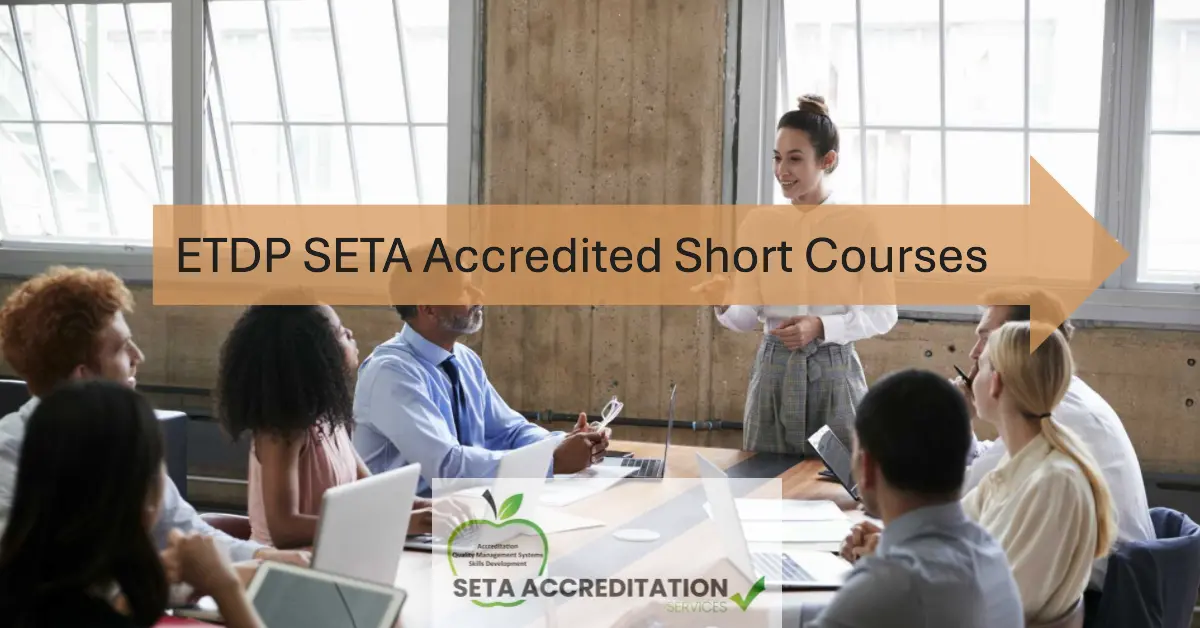 ETDP SETA Accredited Short Courses