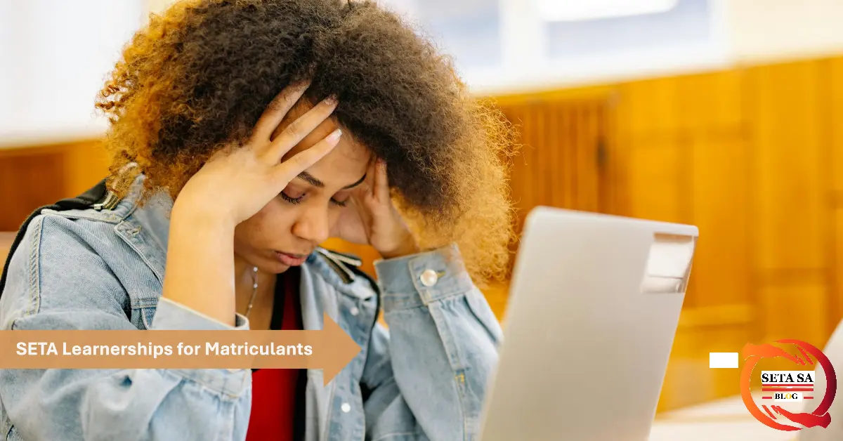 SETA Learnerships for Matriculants