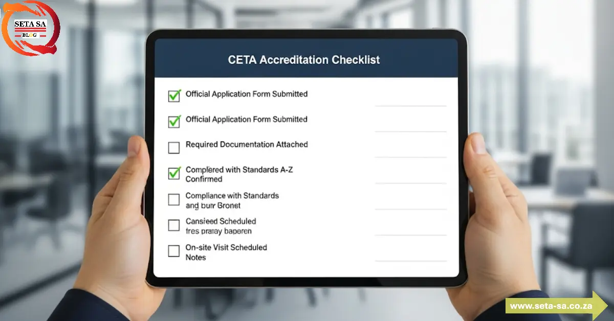 CETA Accreditation Checklist