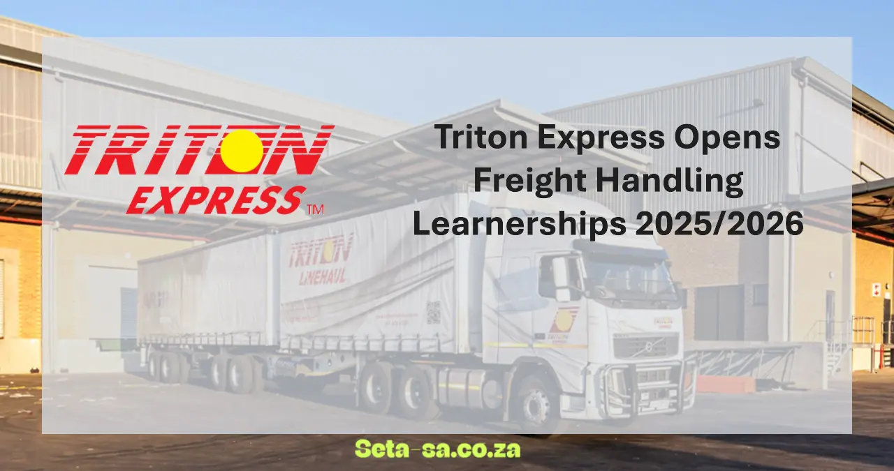 Triton Express Opens Freight Handling Learnerships