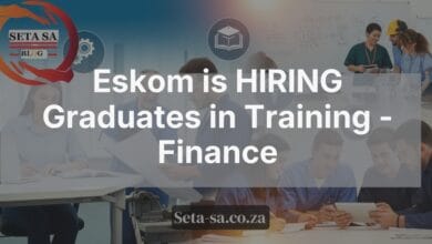 Eskom is HIRING Graduates in Training - Finance