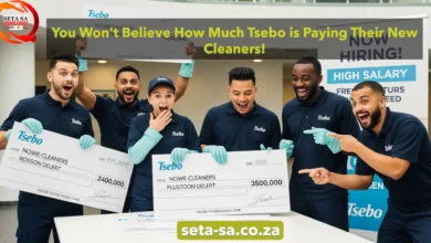 Tsebo Cleaners shocked and happy about their monthly salaries