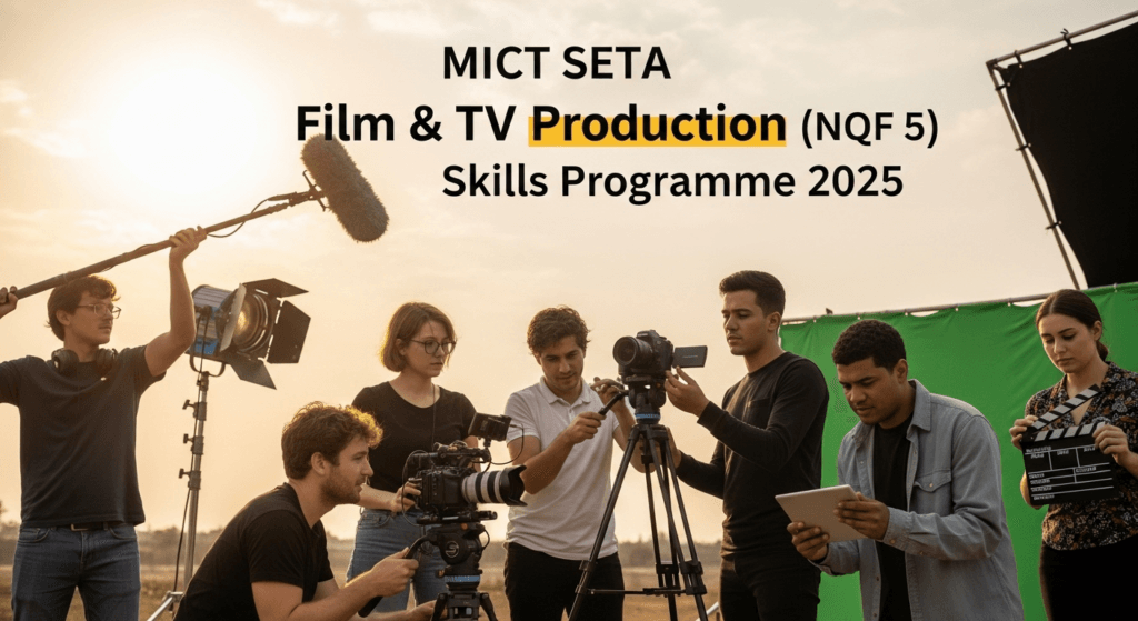 MICT SETA Film & TV Production (NQF 5) Skills Programme 2025 - SETA SA