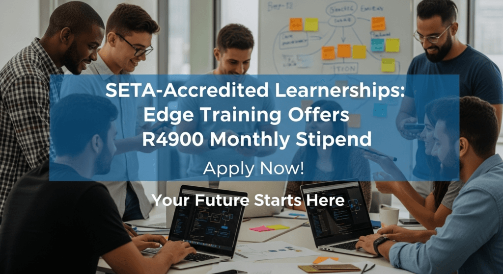 Setea Sa SETA-Accredited Learnership: Edge Training Opens Life-Changing ...