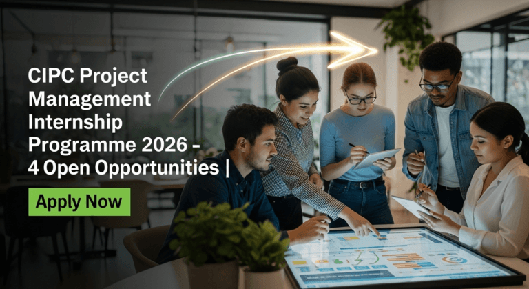 CIPC Project Management Internship Programme 2026 – 4 Open ...