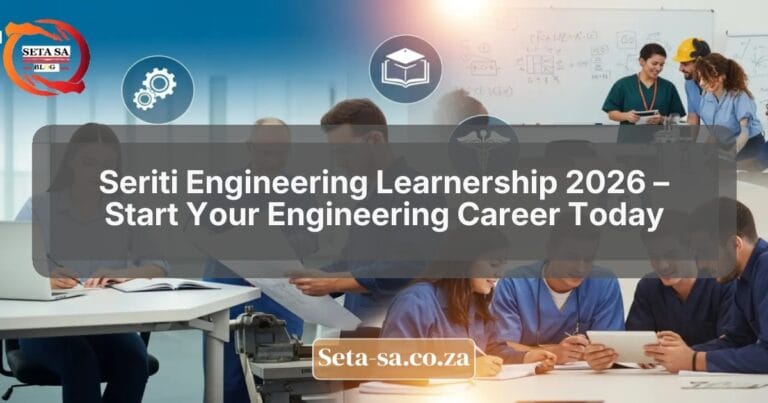 Seriti Engineering Learnership 2026 – Start Your Engineering Career ...