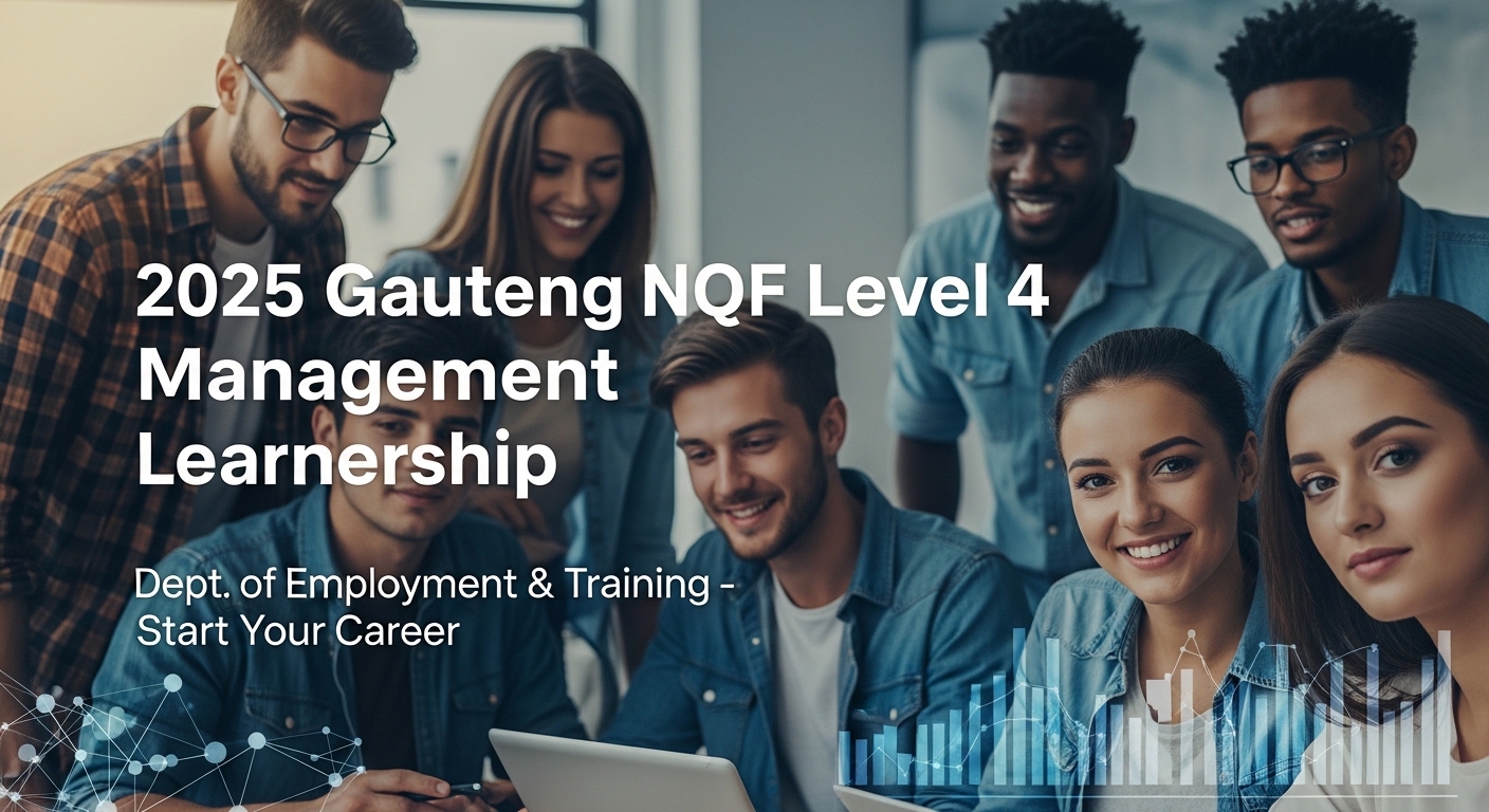 2025 Gauteng NQF Level 4 Management Learnership – Dept. of Employment & Training – Start Your Career