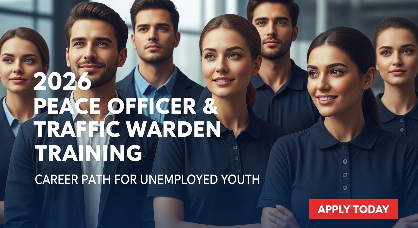 2026 Peace Officer & Traffic Warden Training – Career Path for Unemployed Youth, Apply Today