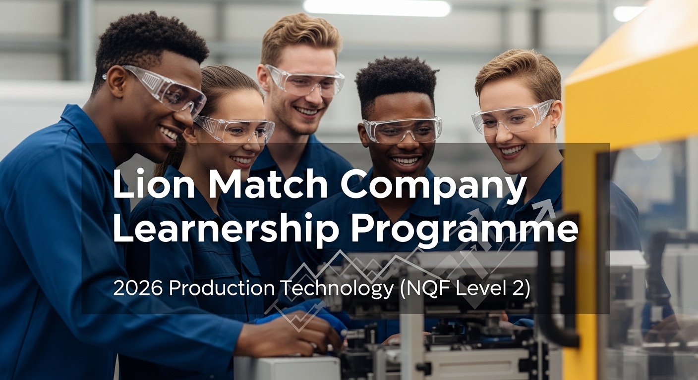 Apply for Lion Match Company 2026 Production Technology Learnership Programme (NQF Level 2)