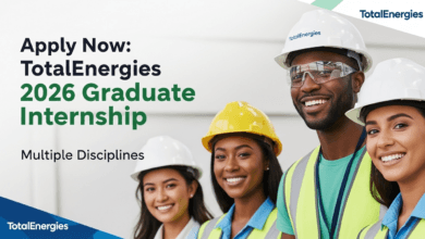 Apply Now: TotalEnergies 2026 Graduate Internship – Multiple Disciplines