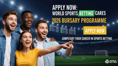 Apply Now: World Sports Betting Cares 2026 Bursary Programme – Jumpstart Your Career in Sports Betting