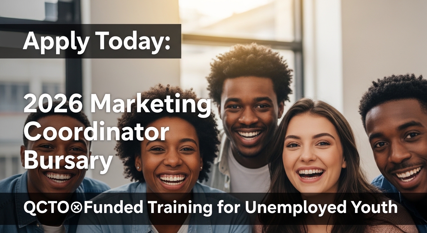 Apply Today: 2026 Marketing Coordinator Bursary – QCTO‑Funded Training for Unemployed Youth