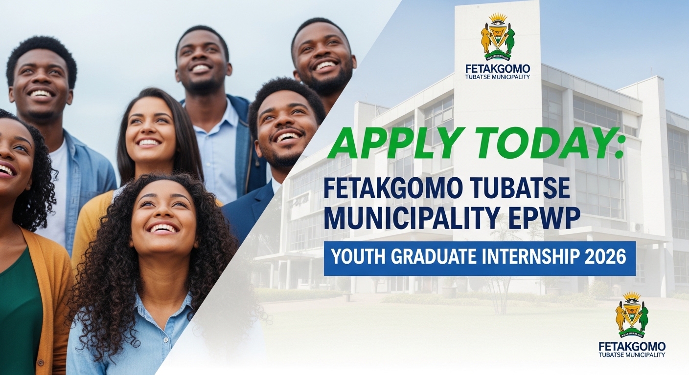 Apply Today: Fetakgomo Tubatse Municipality EPWP Youth Graduate Internship 2026