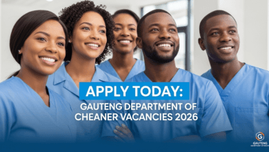 Apply Today: Gauteng Department of Health Cleaner Vacancies 2026