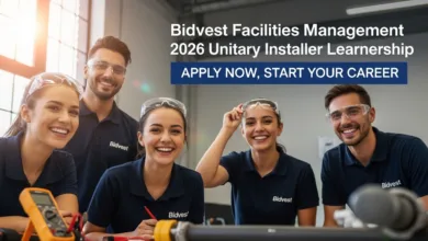 Bidvest Facilities Management 2026 Unitary Installer Learnership – Apply Now, Start Your Career