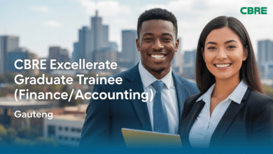CBRE Excellerate Graduate Trainee (Finance/Accounting) – Gauteng