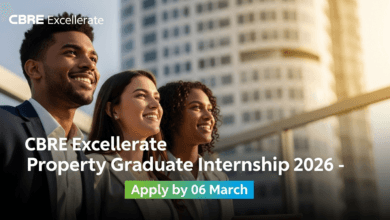 CBRE Excellerate Property Graduate Internship 2026 – Apply by 06 March