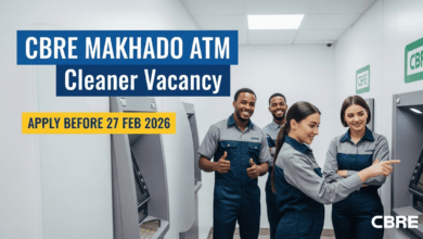 CBRE Makhado ATM Cleaner Vacancy – Apply Before 27 Feb 2026