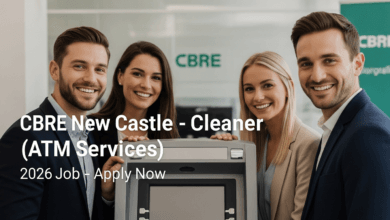CBRE New Castle – Cleaner (ATM Services) 2026 Job – Apply Now