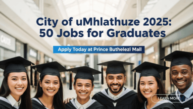 City of uMhlathuze 2025: 50 Jobs for Graduates—Apply Today at Prince Buthelezi Mall