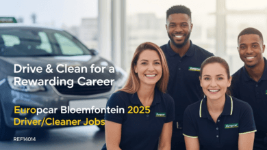 Drive & Clean for a Rewarding Career: Europcar Bloemfontein 2025 Driver/Cleaner Jobs (REF14014)