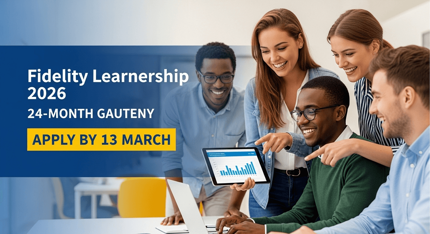 Fidelity Learnership 2026 – 24‑Month Gauteng, Apply by 13 March