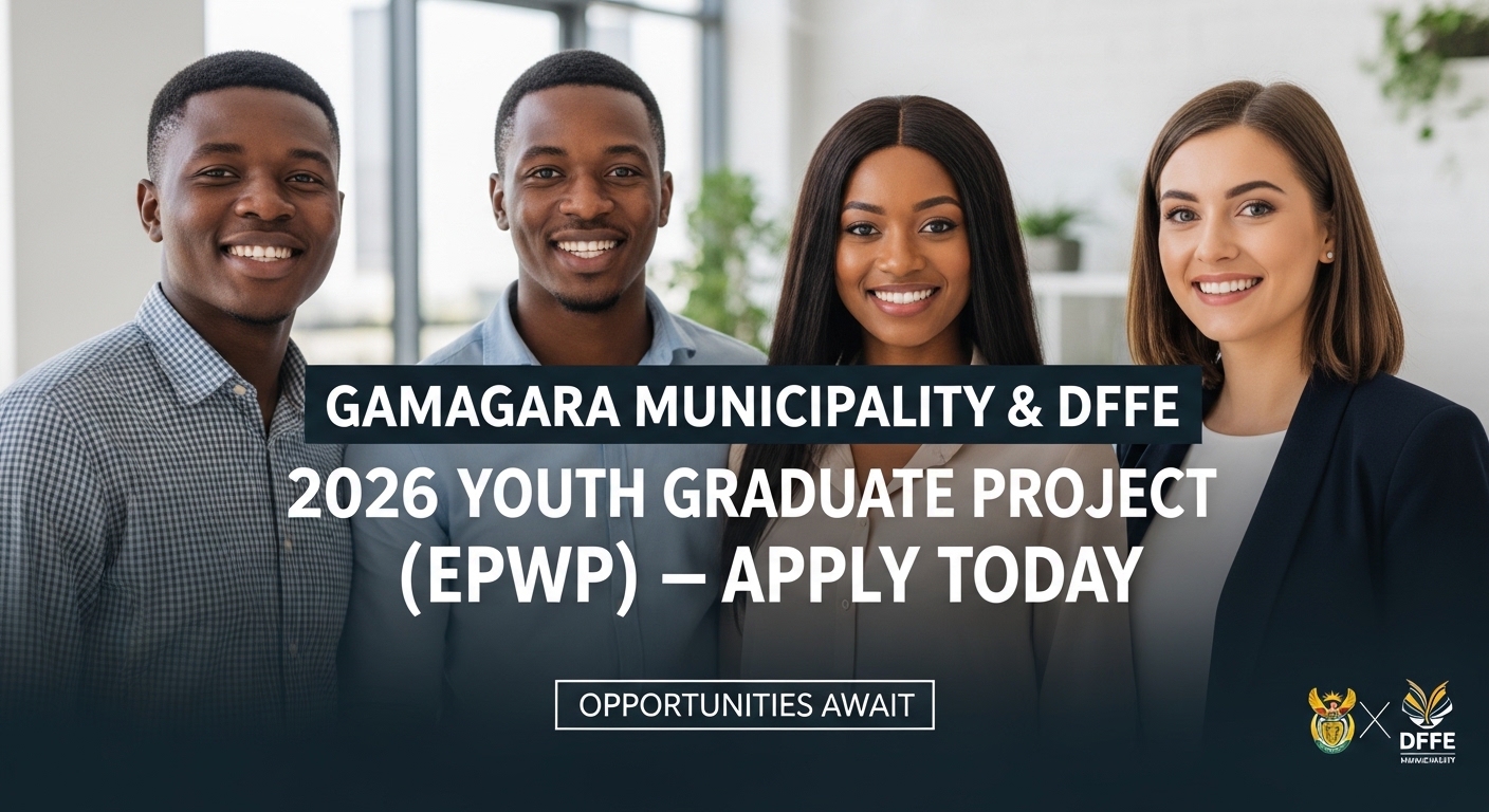 Gamagara Municipality & DFFE 2026 Youth Graduate Project (EPWP) – Apply Today