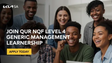 Kia SA: Join Our NQF Level 4 Generic Management Learnership – Apply Today