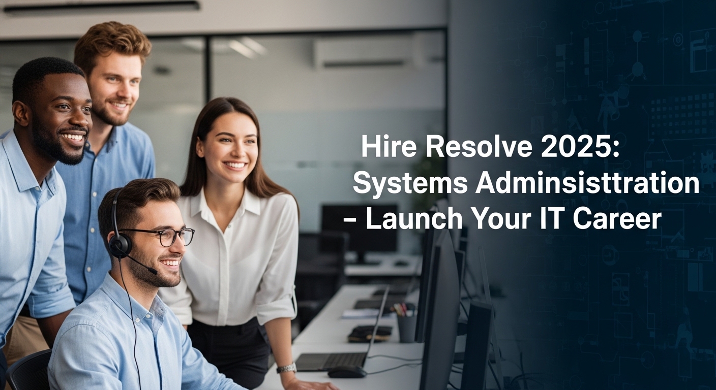 Hire Resolve 2025: Systems Administrator Position – Launch Your IT Career