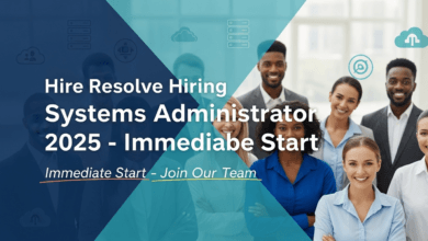 Hire Resolve Hiring Systems Administrator 2025 – Immediate Start