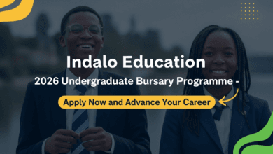Indalo Education 2026 Undergraduate Bursary Programme – Apply Now and Advance Your Career