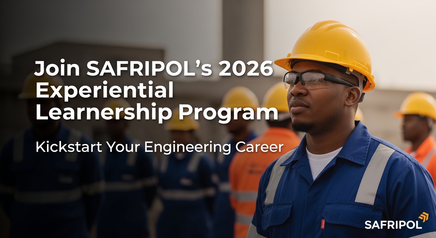Join SAFRIPOL’s 2026 Experiential Learnership Program – Kickstart Your Engineering Career
