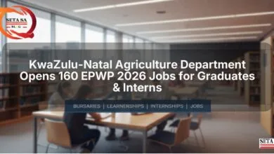 KwaZulu-Natal Agriculture Department Opens 160 EPWP 2026 Jobs for Graduates & Interns