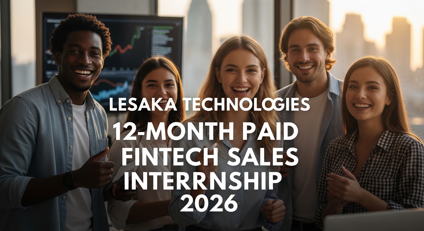 Lesaka Technologies 12-Month Paid Fintech Sales Internship 2026