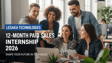 Lesaka Technologies 12‑Month Paid Sales Internship 2026