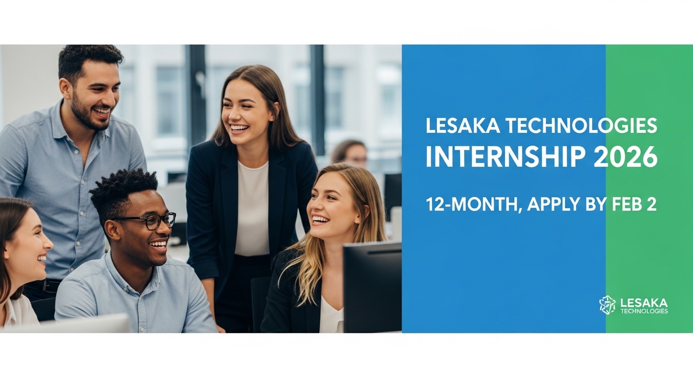 Lesaka Technologies Internship 2026 – 12‑month, Apply by Feb 2