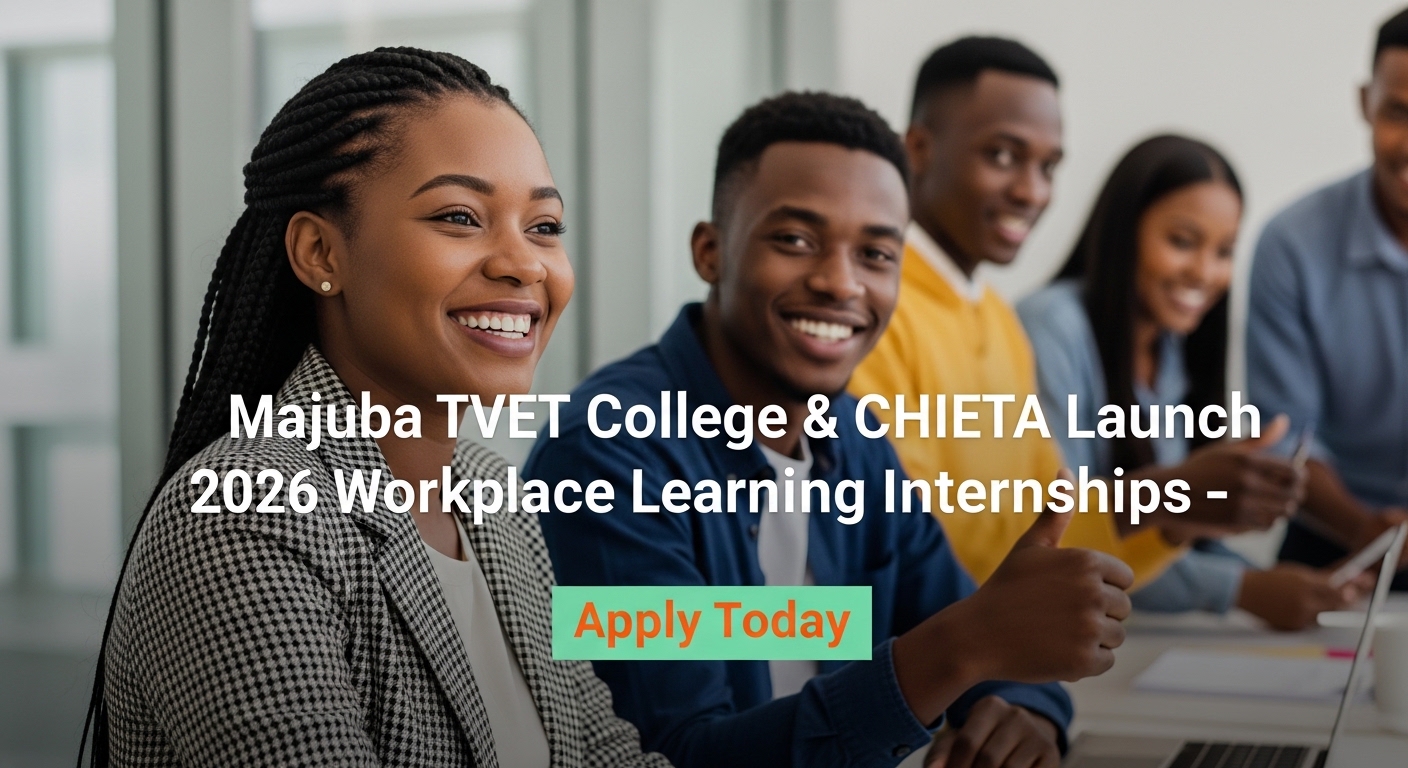 Majuba TVET College & CHIETA Launch 2026 Workplace Learning Internships – Apply Today