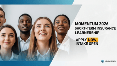 Momentum 2026 Short-Term Insurance Learnership – Apply Now, Intake Open
