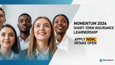 Momentum 2026 Short-Term Insurance Learnership – Apply Now, Intake Open