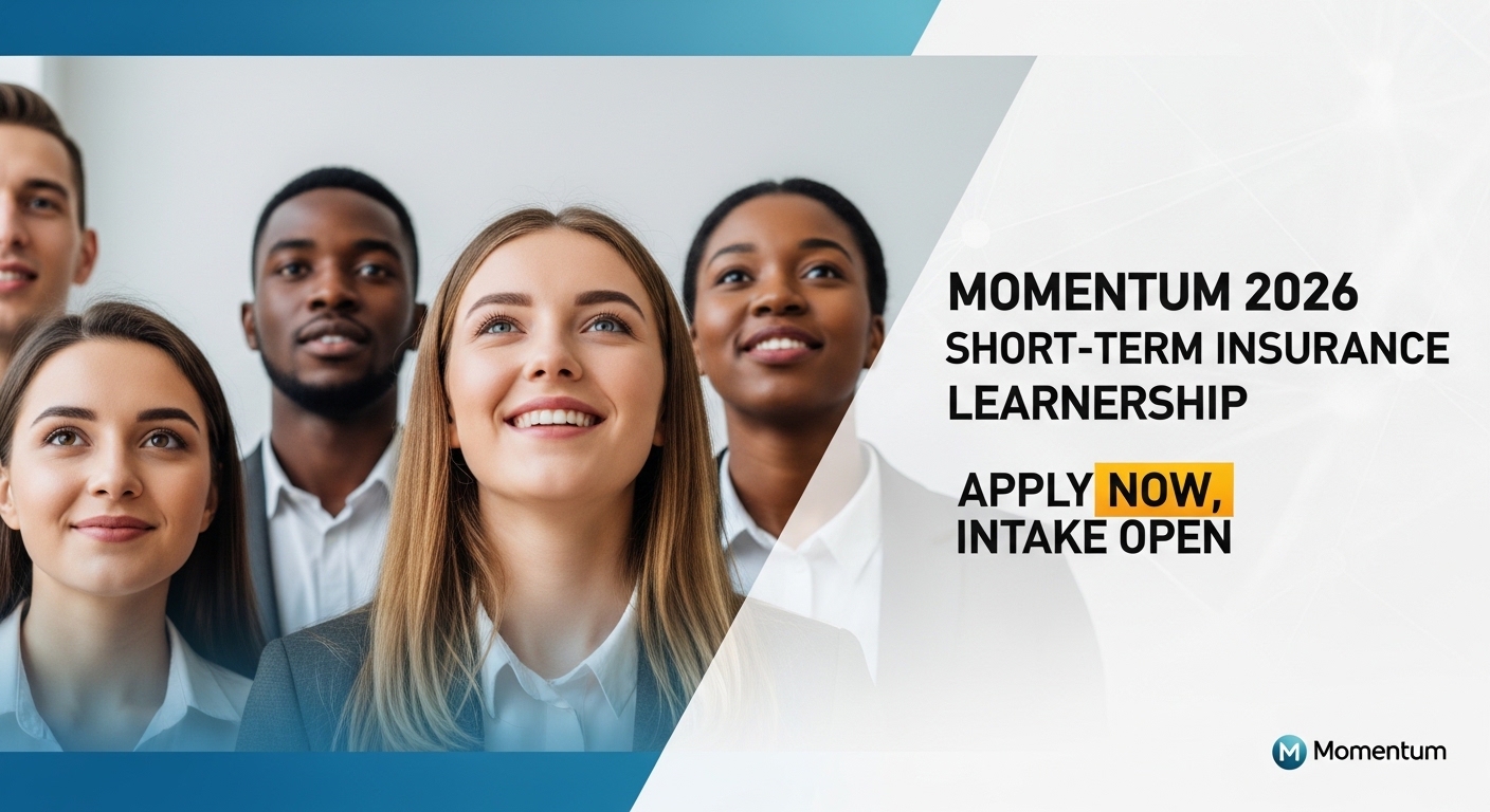 Momentum 2026 Short-Term Insurance Learnership – Apply Now, Intake Open