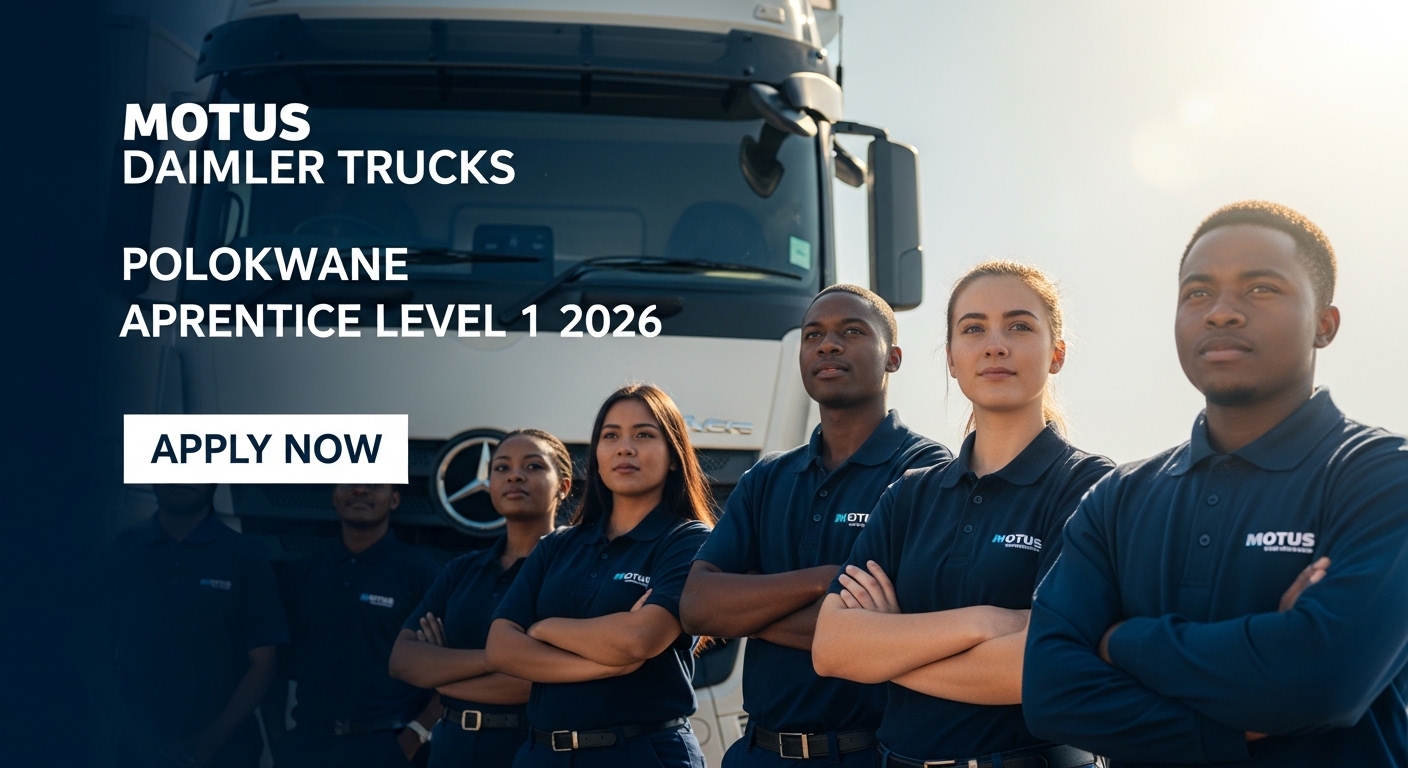 Motus Daimler Trucks Polokwane Apprentice Level 1 2026 – Apply Now