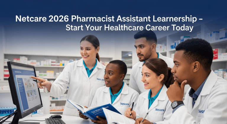 Netcare 2026 Pharmacist Assistant Learnership – Start Your Healthcare ...