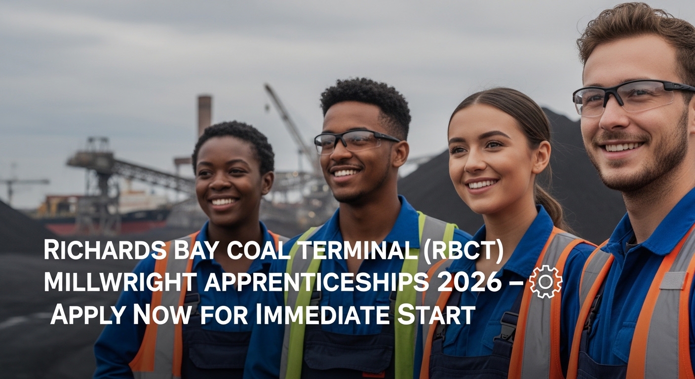 Richards Bay Coal Terminal (RBCT) Millwright Apprenticeships 2026 – Apply Now for Immediate Start