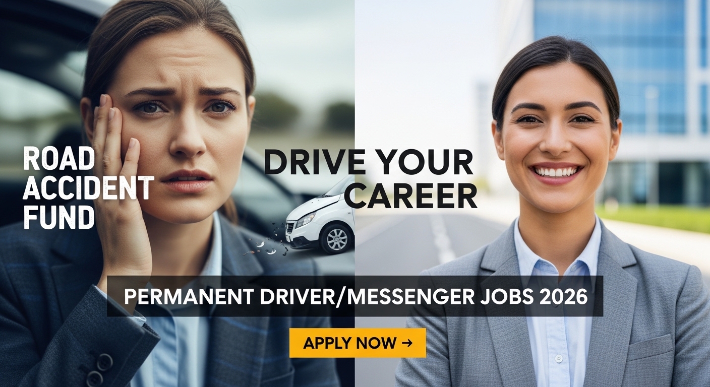 Road Accident Fund: Drive Your Career – Permanent Driver/Messenger Jobs 2026 Apply Now