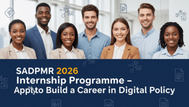 SADPMR 2026 Internship Programme – Apply Now to Build a Career in Digital Policy