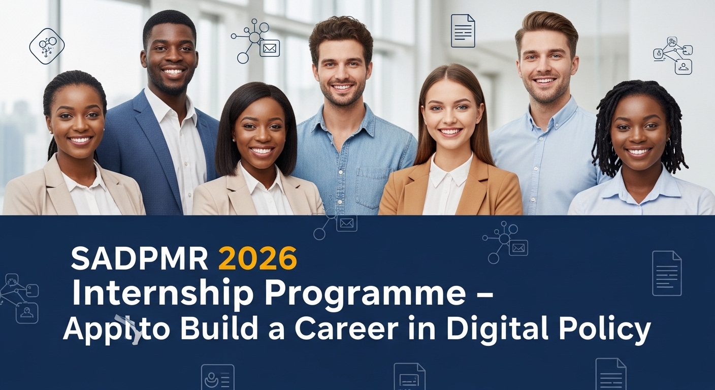 SADPMR 2026 Internship Programme – Apply Now to Build a Career in Digital Policy