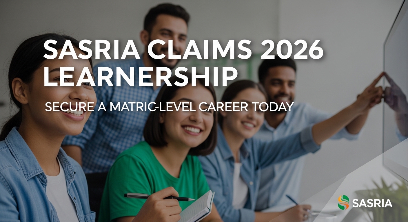 Sasria Claims 2026 Learnership – Secure a Matric‑Level Career Today