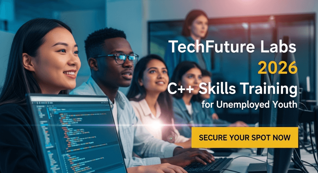 TechFuture Labs 2026 C++ Skills Training for Unemployed Youth – Secure ...