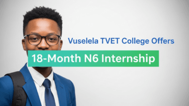 Vuselela TVET College Offers 18-Month N6 Internship to Unemployed Graduates – 2026