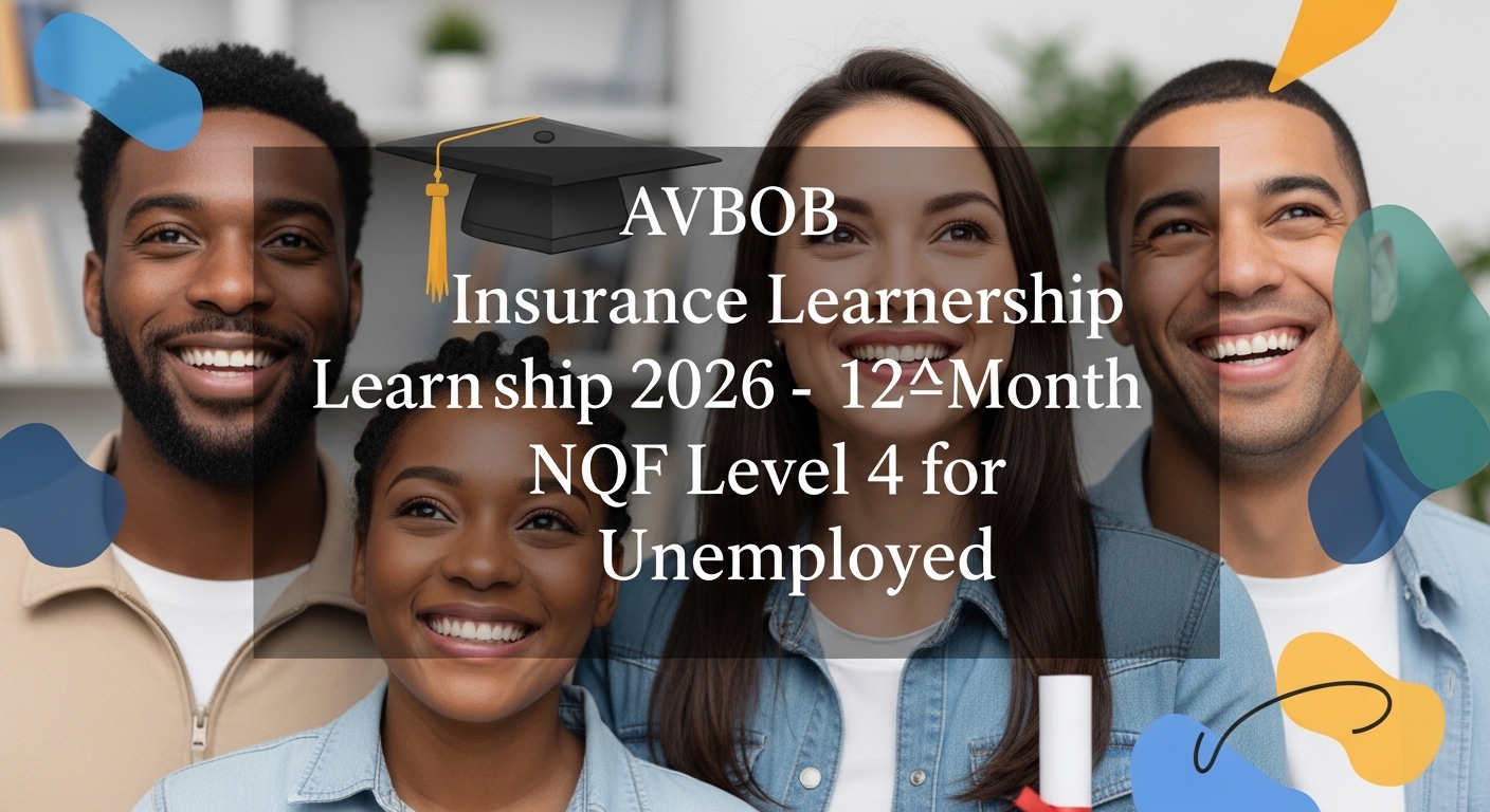 AVBOB Insurance Learnership 2026 – 12‑Month NQF Level 4 for Unemployed